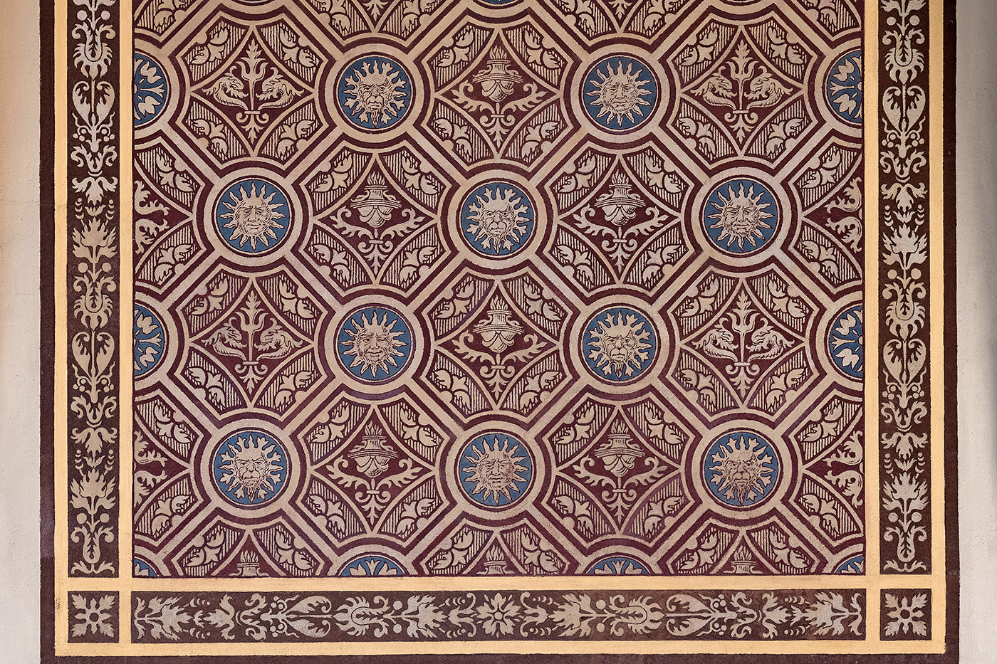 Ceiling detail of the Castle Garden Bazaar #8182