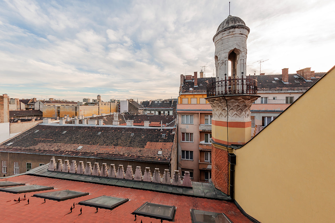 Rumbach Sebestyén utcai zsinagóga tornya #8245
