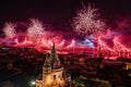 Augusztus 20-i tűzijáték a Hilton Budapest teraszáról #8532
