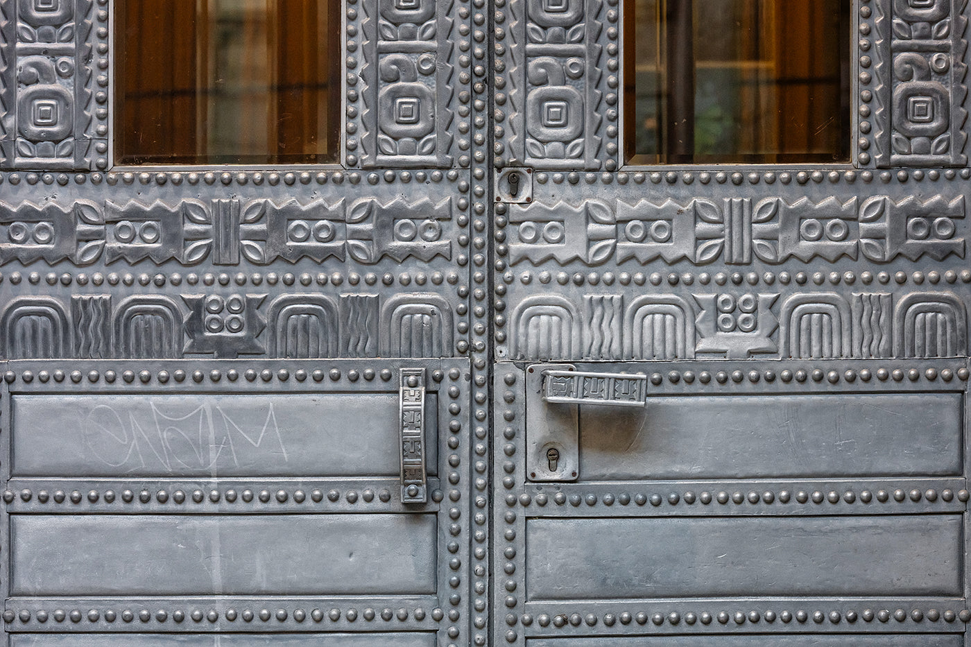 Vas Street 9-11 - Gate of Széchenyi István Commercial Technical School #8551