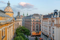 Ferenciek Square with drone #8592