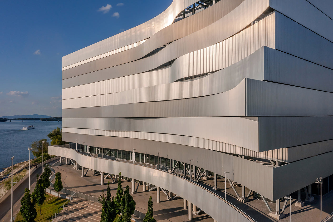 Duna Arena with drone #8636