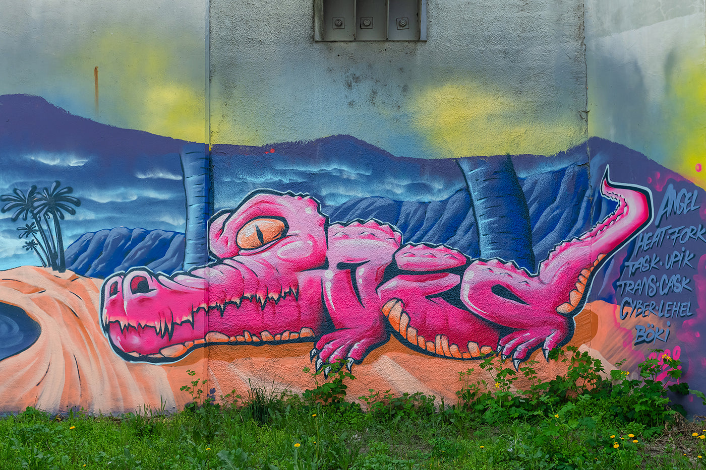 Mural in Budafok #8659