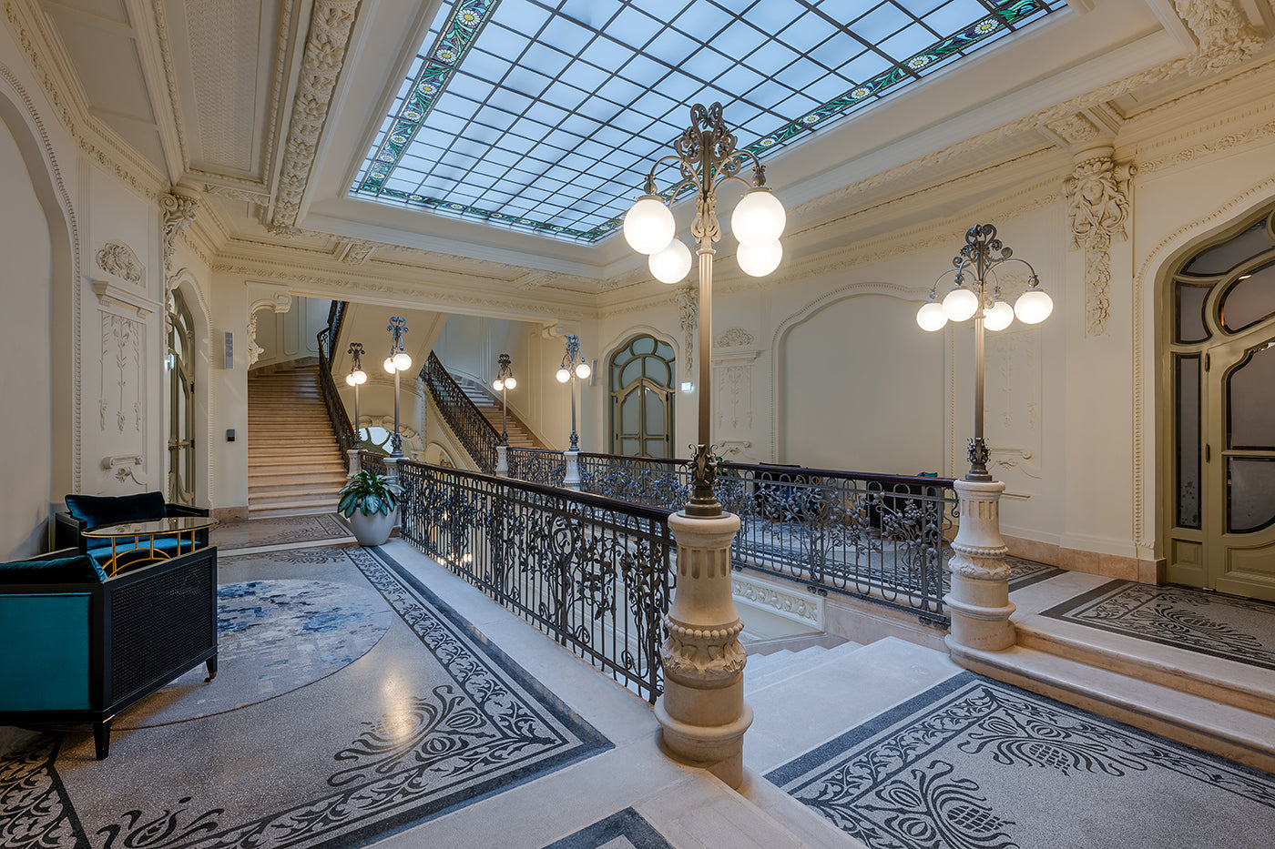 Staircase in Matild Palace #8720