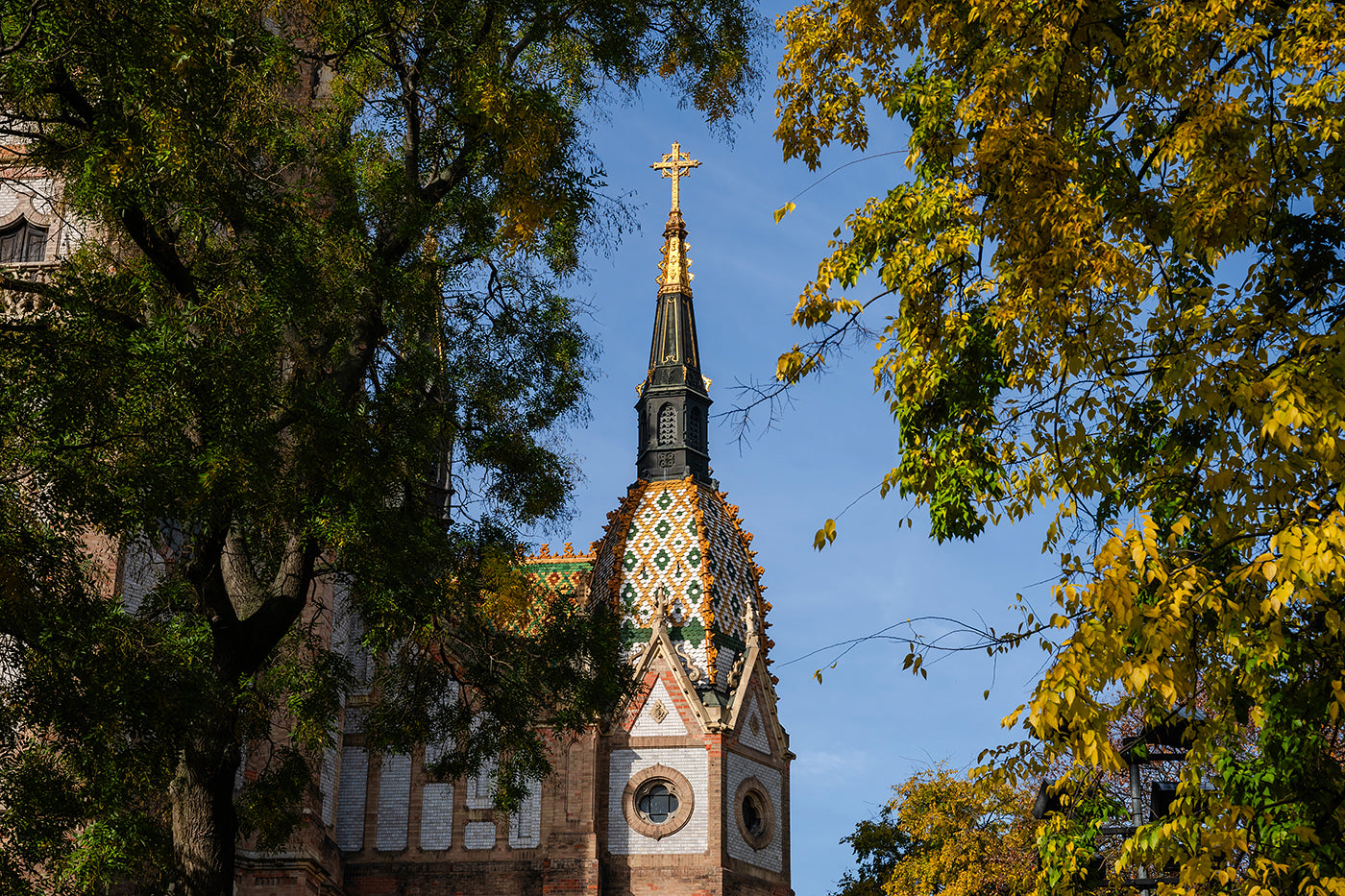 St. Ladislaus Church in autumn #8753