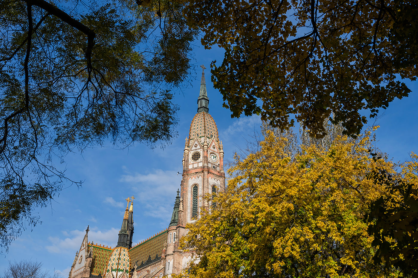 St. Ladislaus Church in autumn #8755