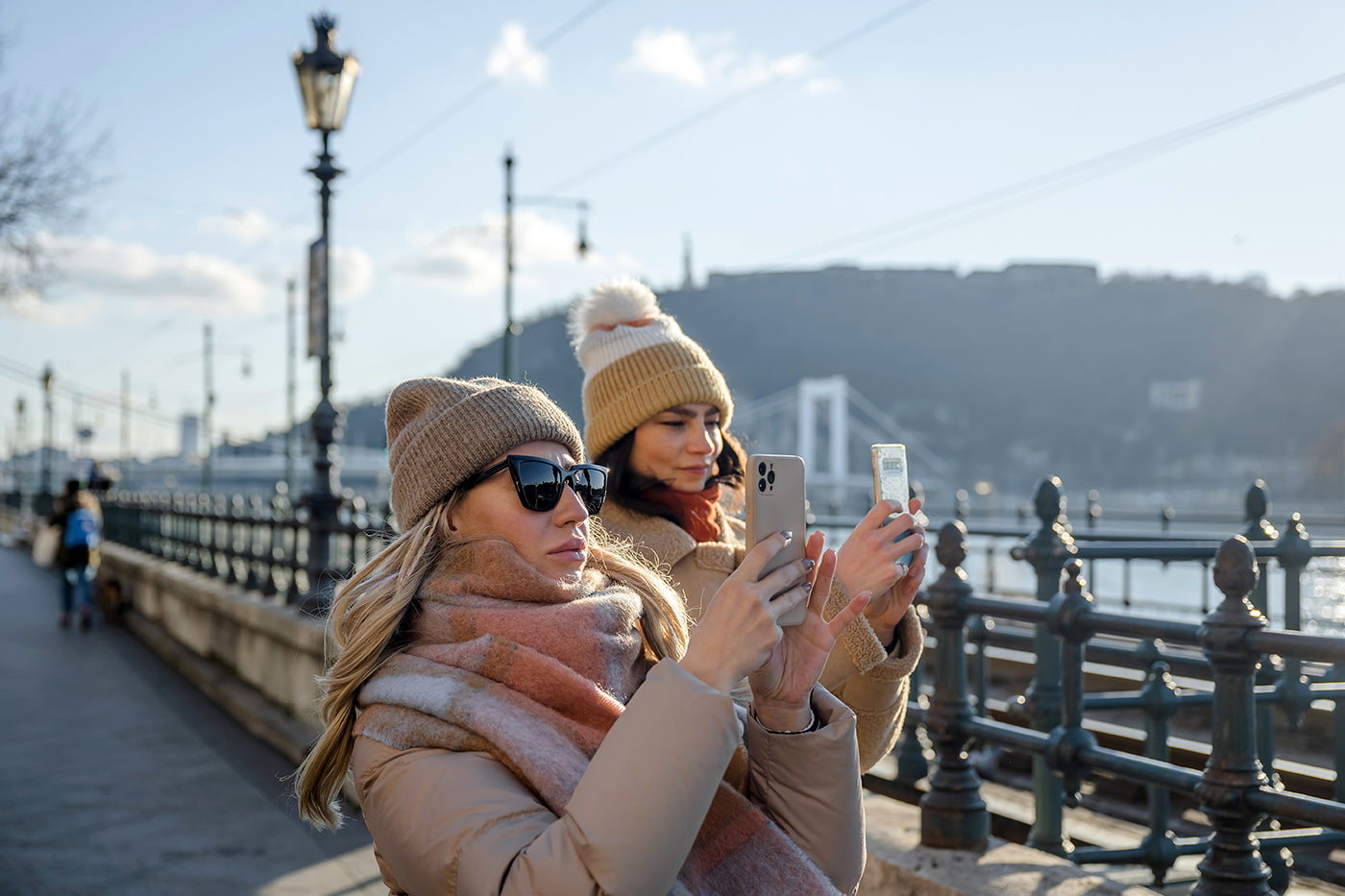 Tourists on the Danube Bank #8855