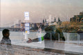 Reflection on the Danube Bank #8857
