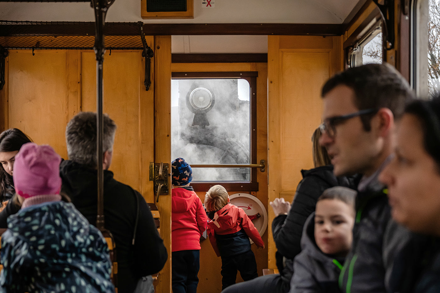 Passengers on the Children's Railway #8970