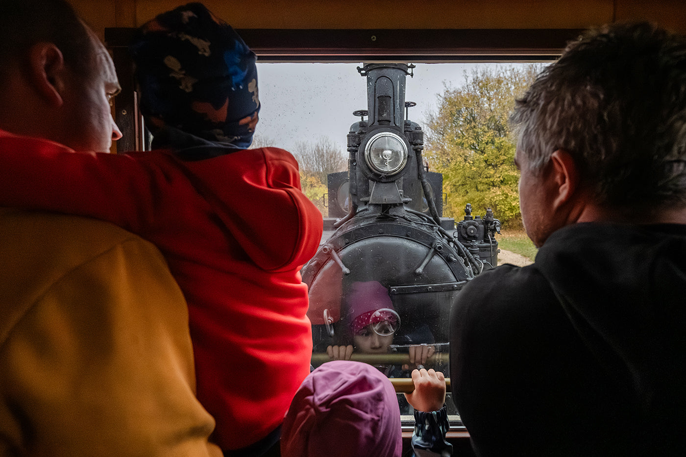 Passengers on the Children's Railway #8972