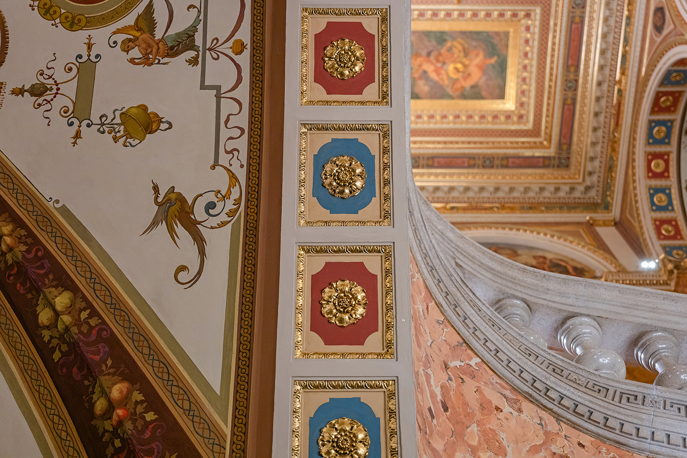Side staircase ceiling in the Opera House #9010