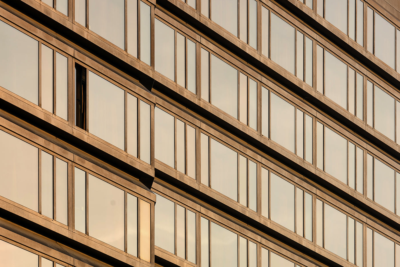 Detail of the facade of InterContinental #9085