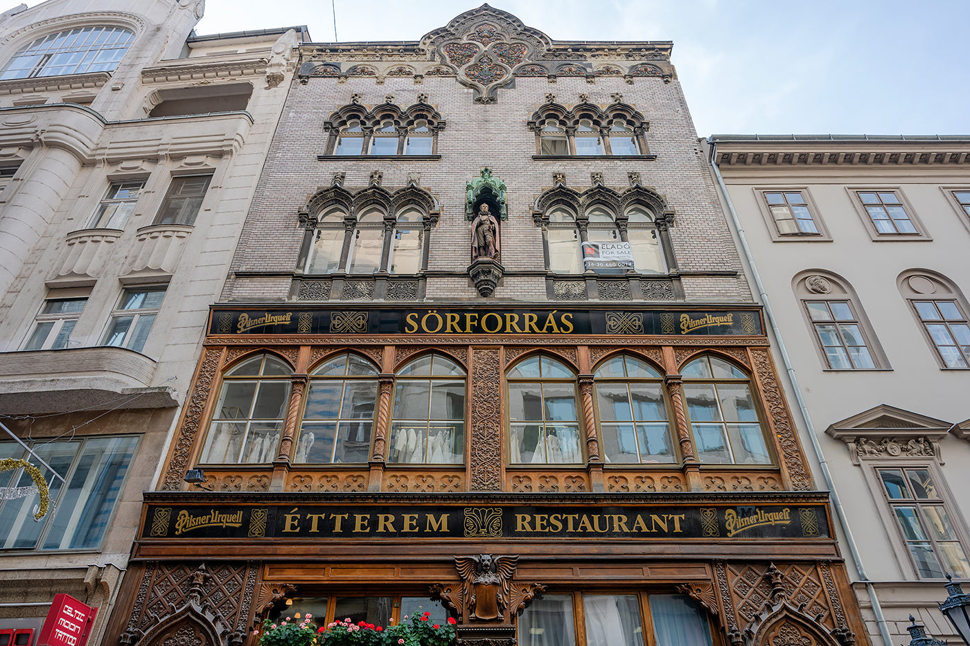 Facade of Váci Street 15 #9115