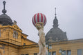Hot air balloon over the Széchenyi Bath #9164