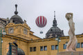 Hot air balloon over the Széchenyi Bath #9165
