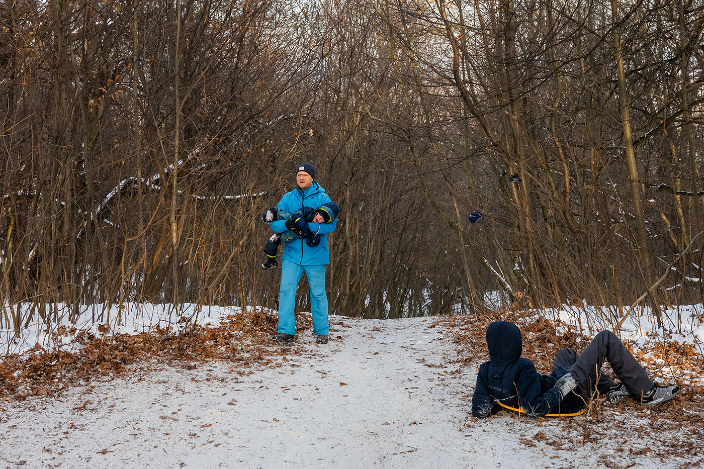 Life on the snowy Normafa #9240