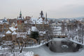 The snow-covered City Park #9258