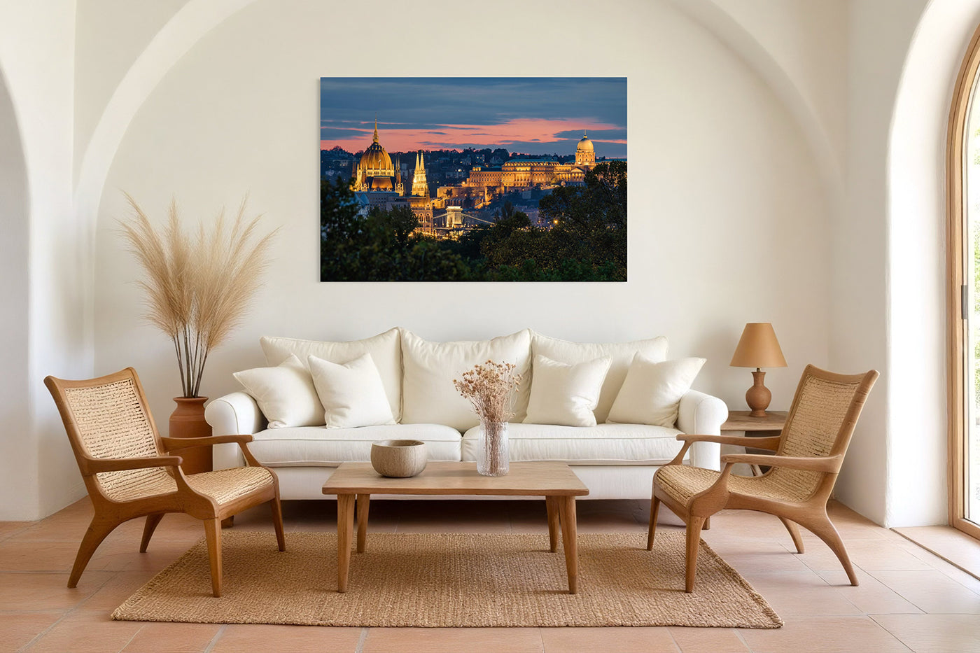 Budapest – Panorama from Margaret Island | Fine Art Giclée Photo Print and Wall Art