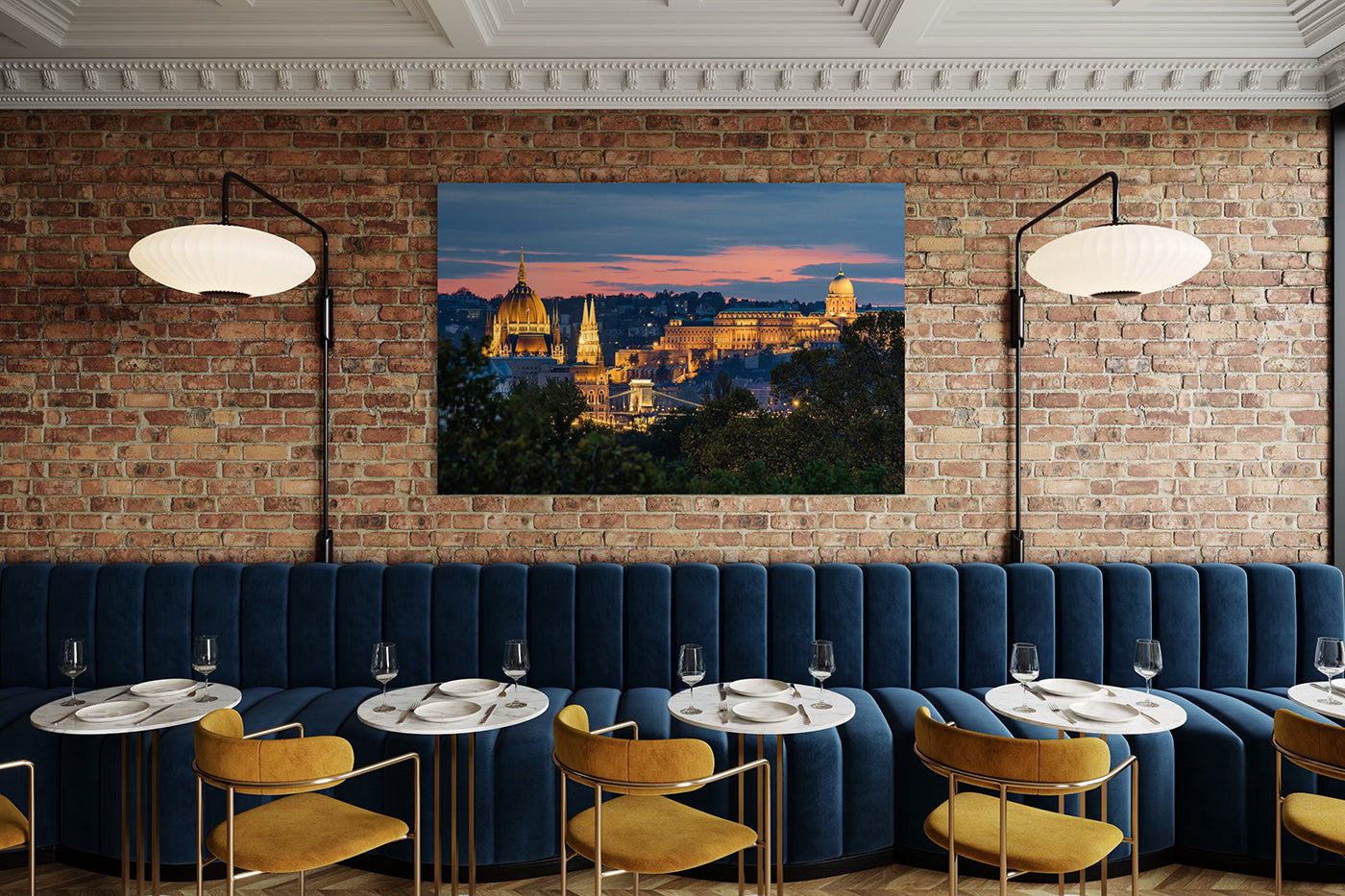 Budapest – Panorama from Margaret Island | Fine Art Giclée Photo Print and Wall Art