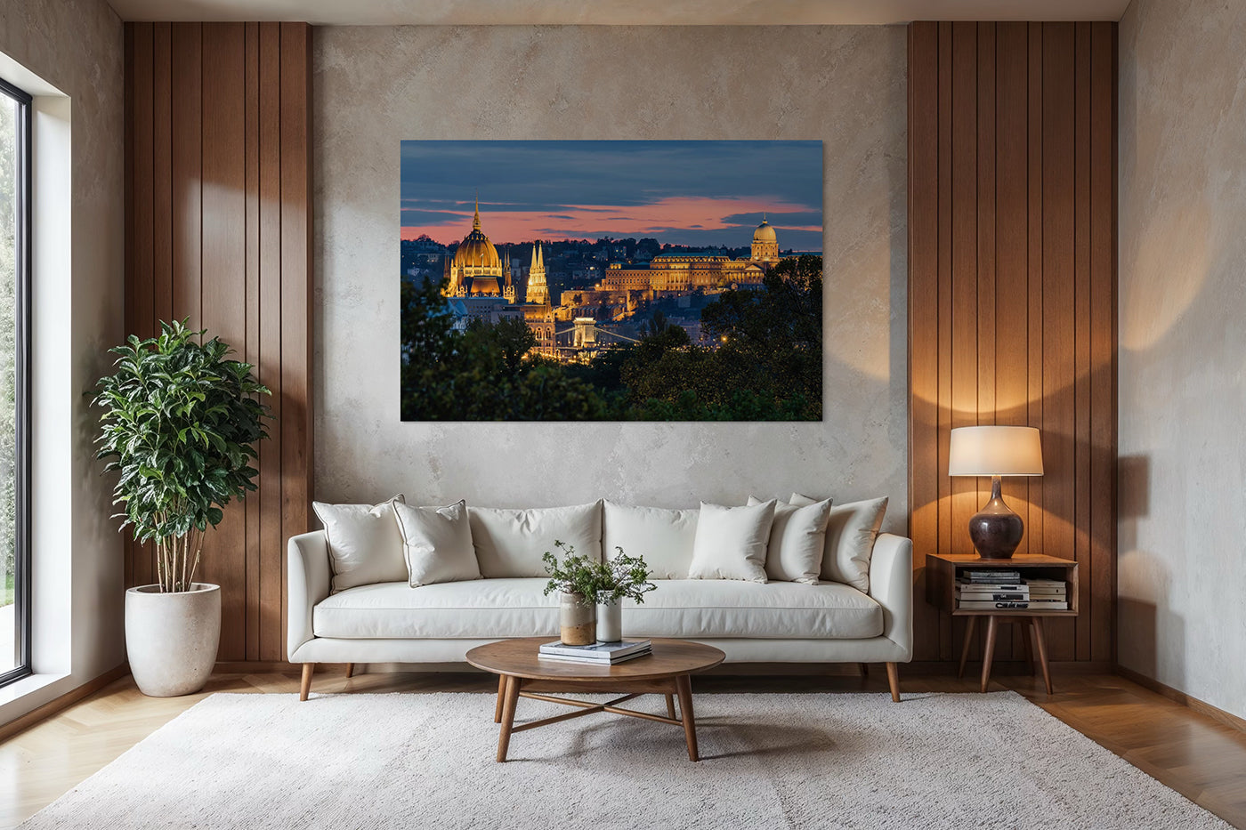 Budapest – Panorama from Margaret Island | Fine Art Giclée Photo Print and Wall Art