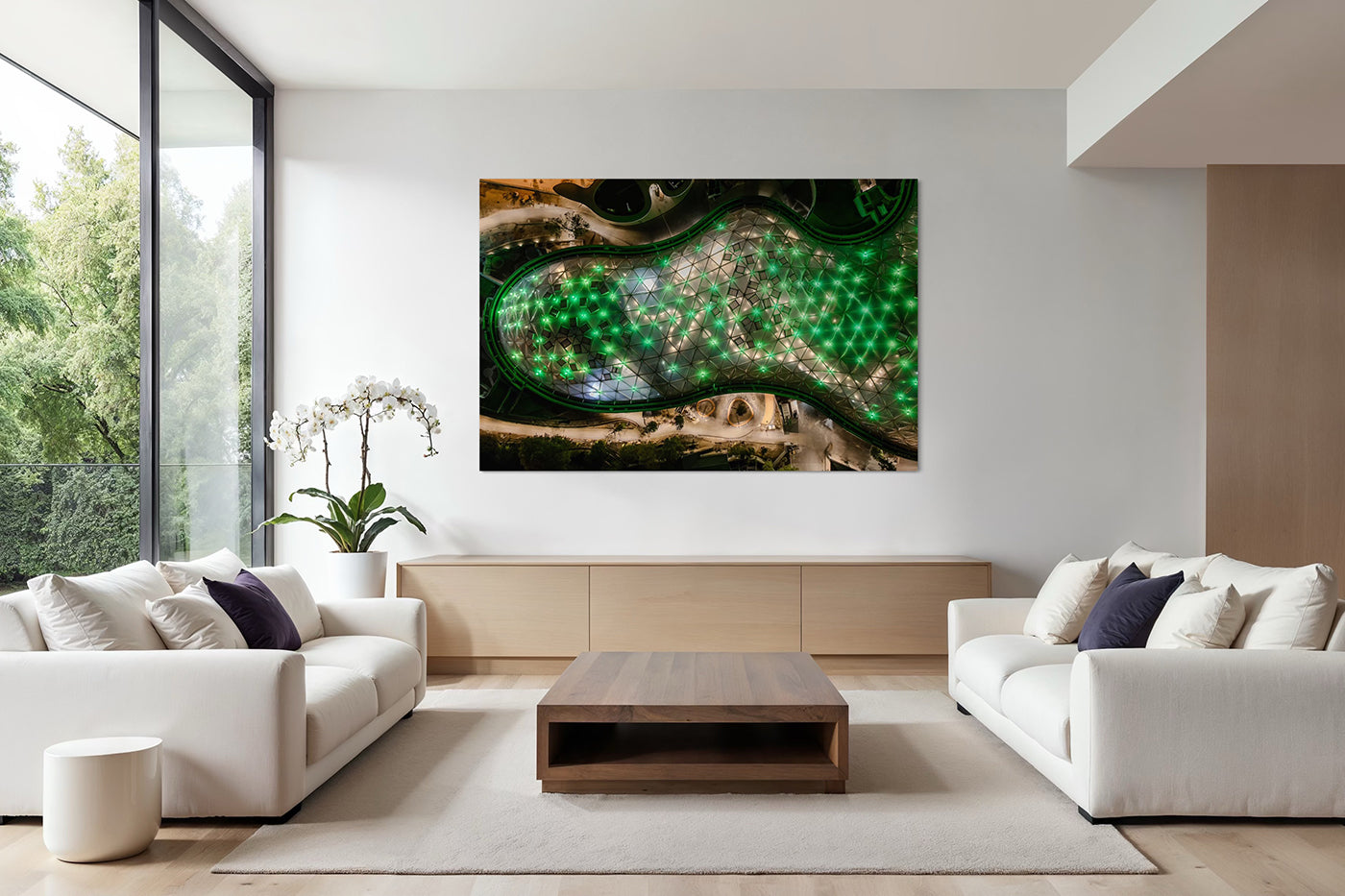 Budapest – Biodome from Above | Fine Art Giclée Photo Print and Wall Art