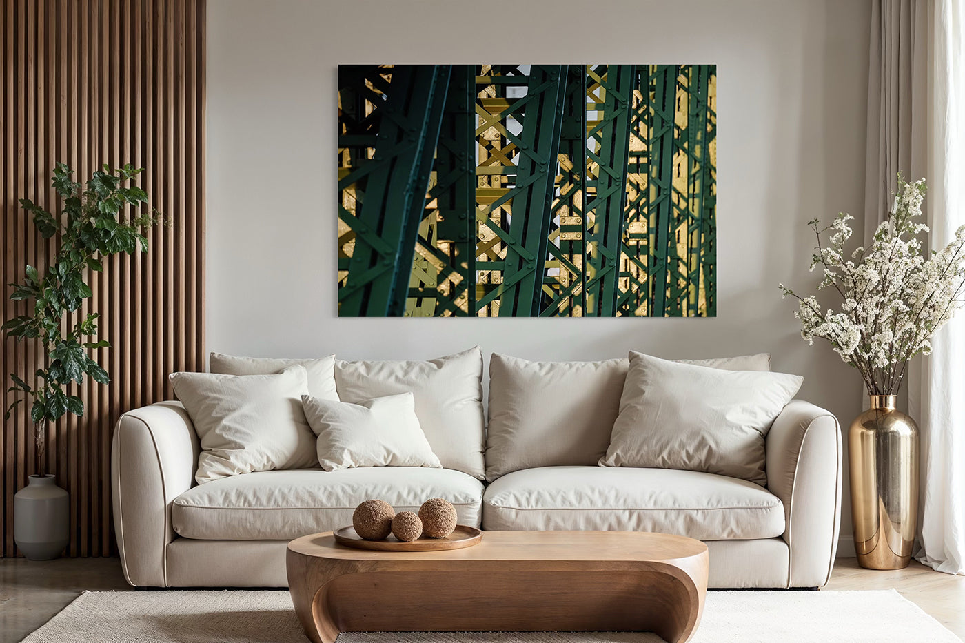 Budapest – Detail of the steel structure of Liberty Bridge | Fine Art giclée photo print and wall art