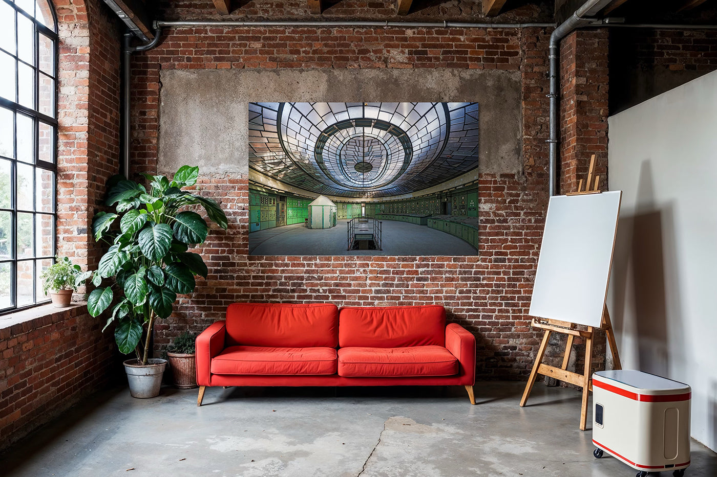 Budapest – Kelenföldi Power Station Switchgear Room | Fine Art giclée photo print and wall art