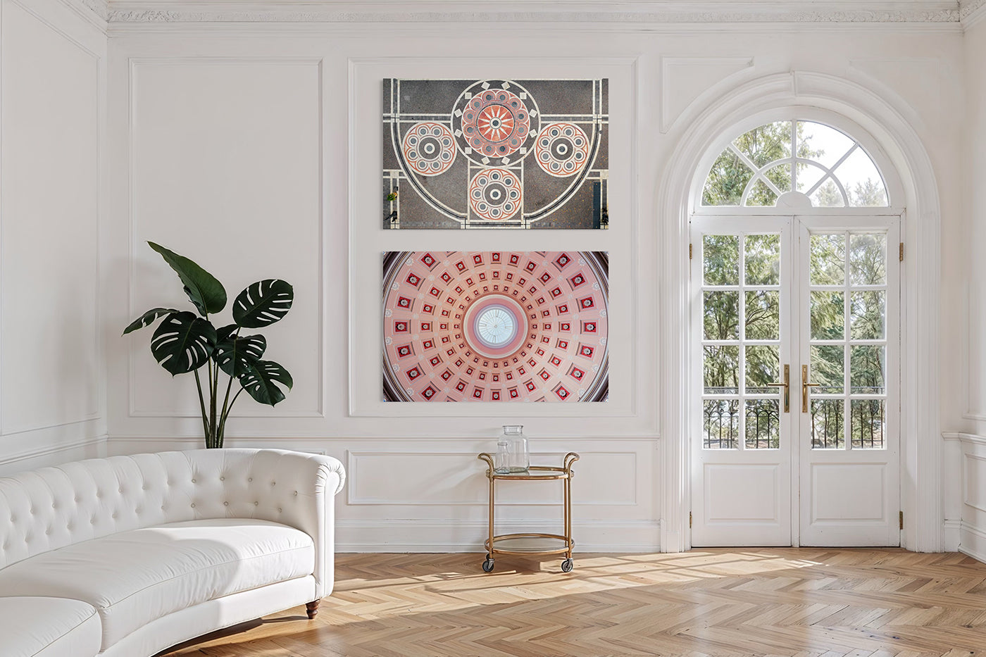 Budapest – Szent István tér díszburkolata felülnézetből | Fine Art giclée fotónyomat és falikép