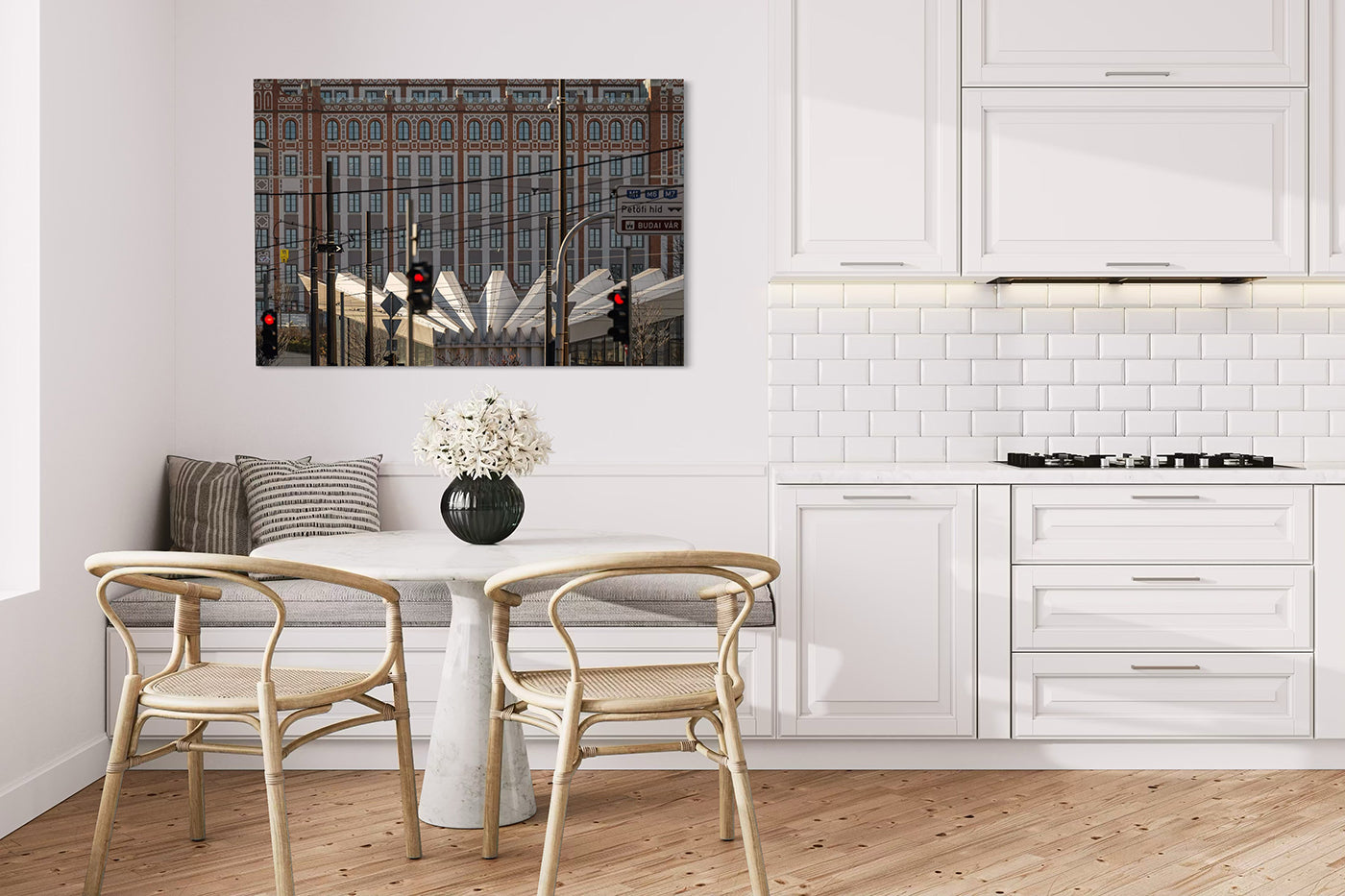 Budapest – The Fan of Széll Kálmán Square | Fine Art giclée photo print and wall art
