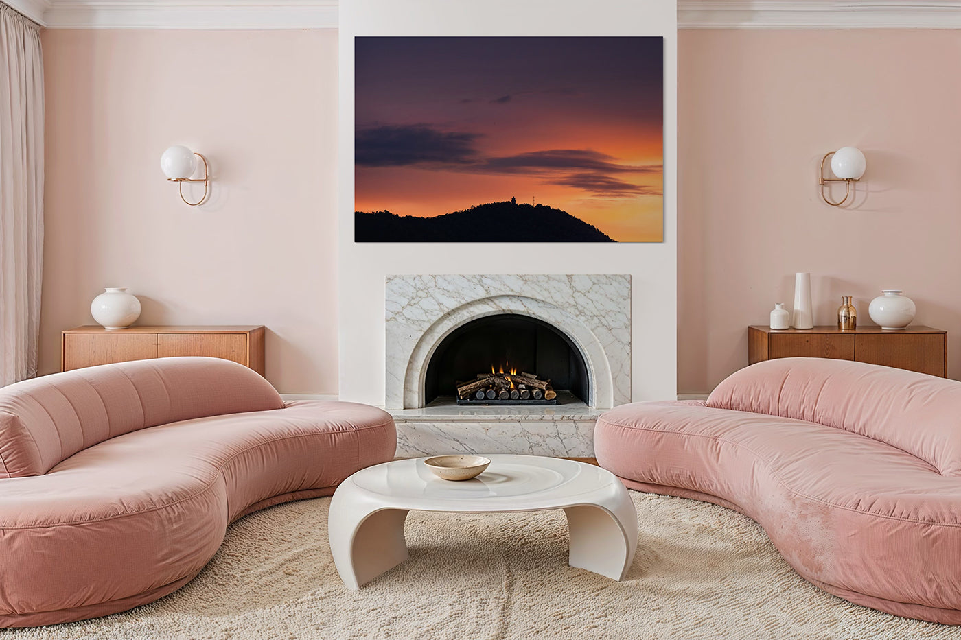 Budapest – Elizabeth Lookout at sunset | Fine Art giclée photo print and wall art